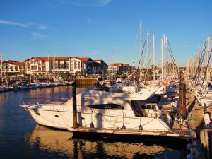 Croisière au pays basque : port d'Hendaye