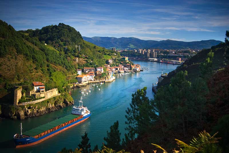 Le port de Pasaia au Pays Basque