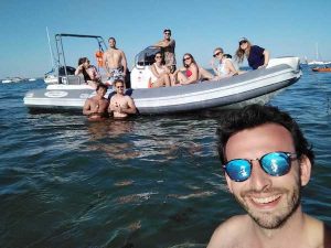 Sortie en mer avec l'application SamBoat