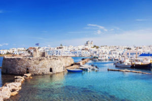 View of Paros, Greece