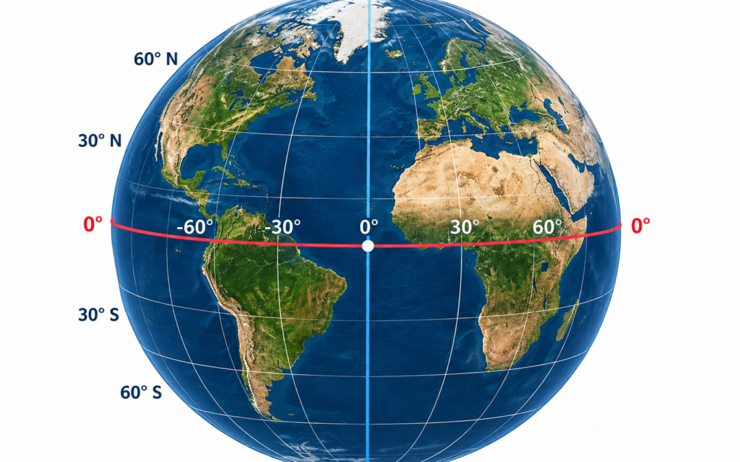 Latitude et longitude : comment lire les coordonnées GPS
